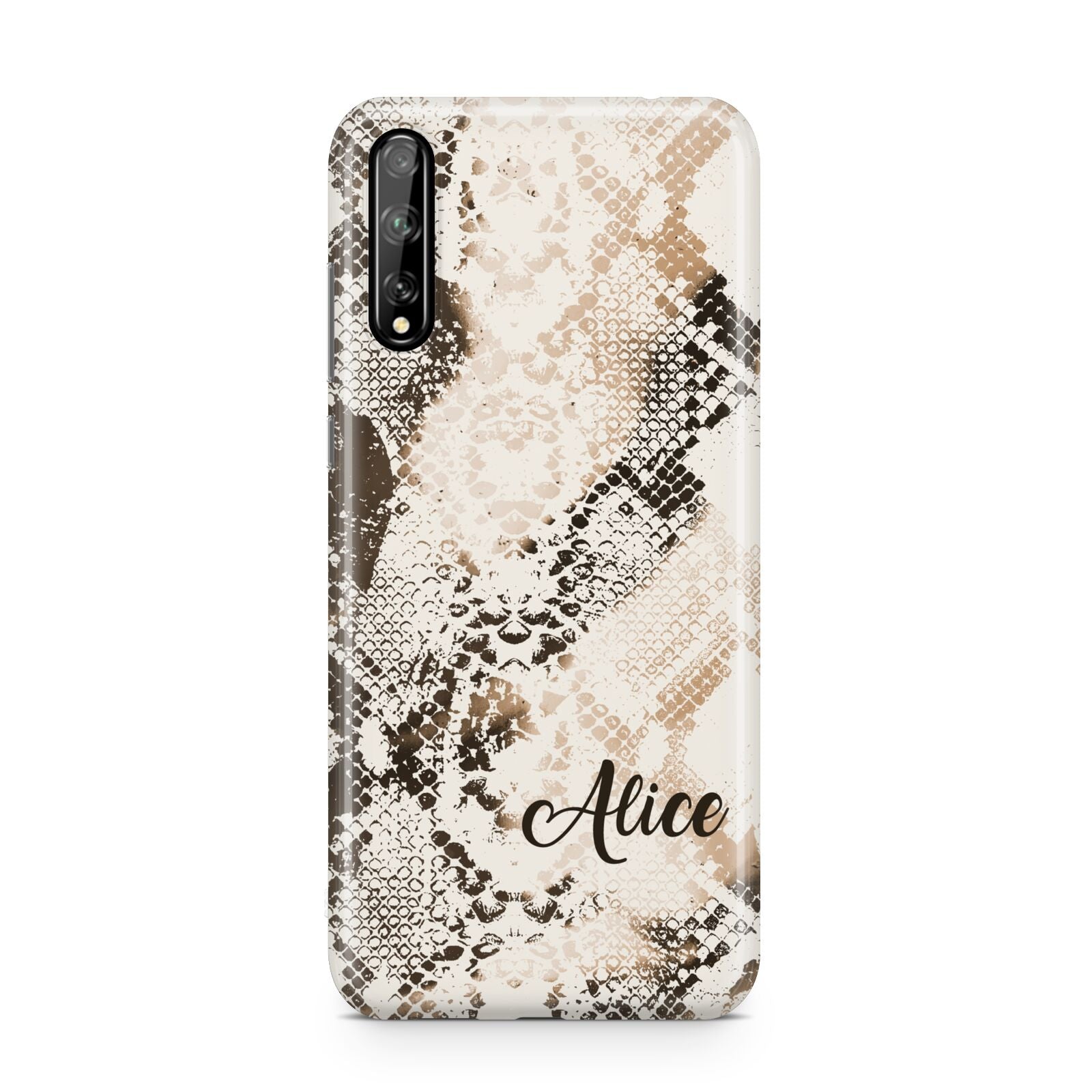 Custom Snakeskin Huawei Enjoy 10s Phone Case