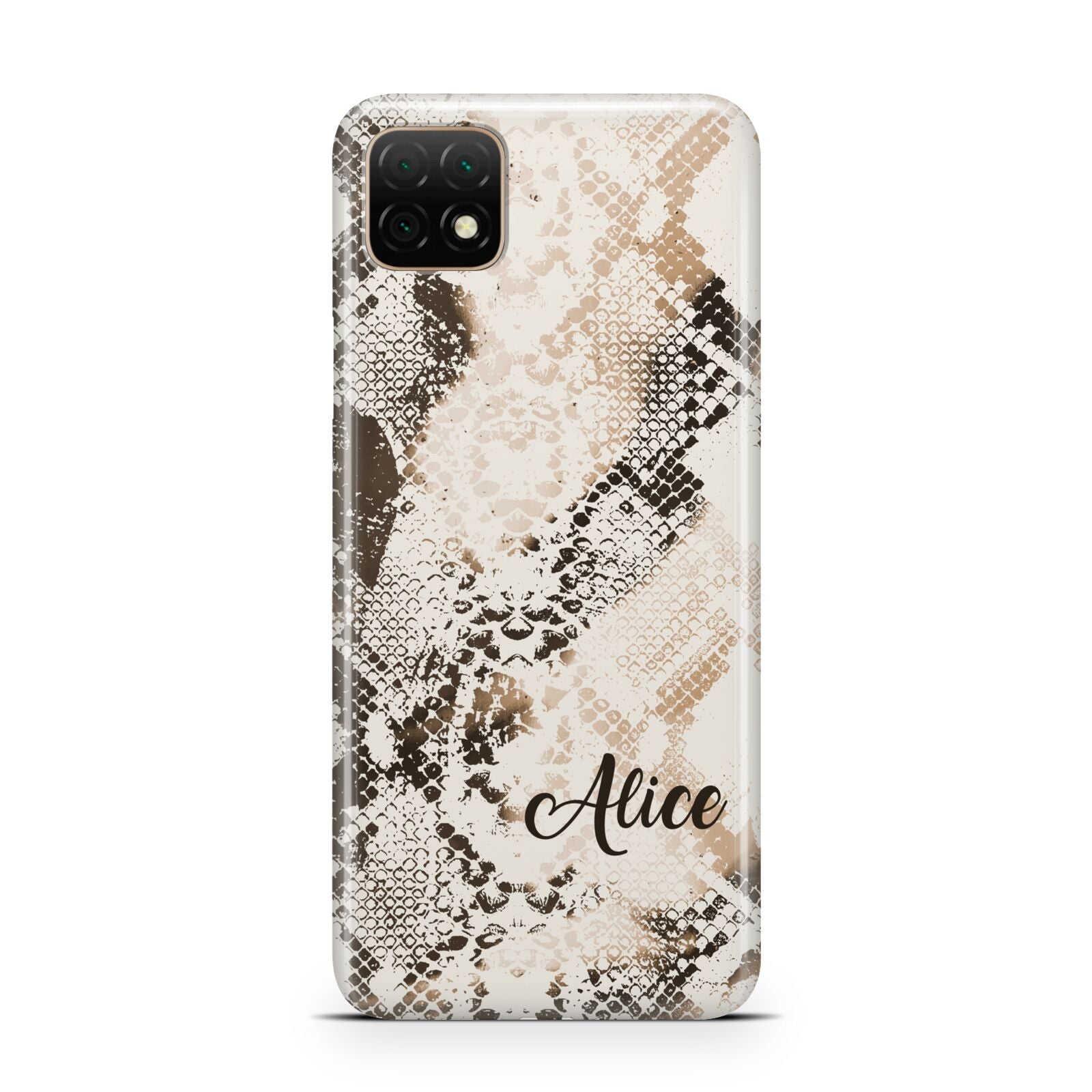 Custom Snakeskin Huawei Enjoy 20 Phone Case