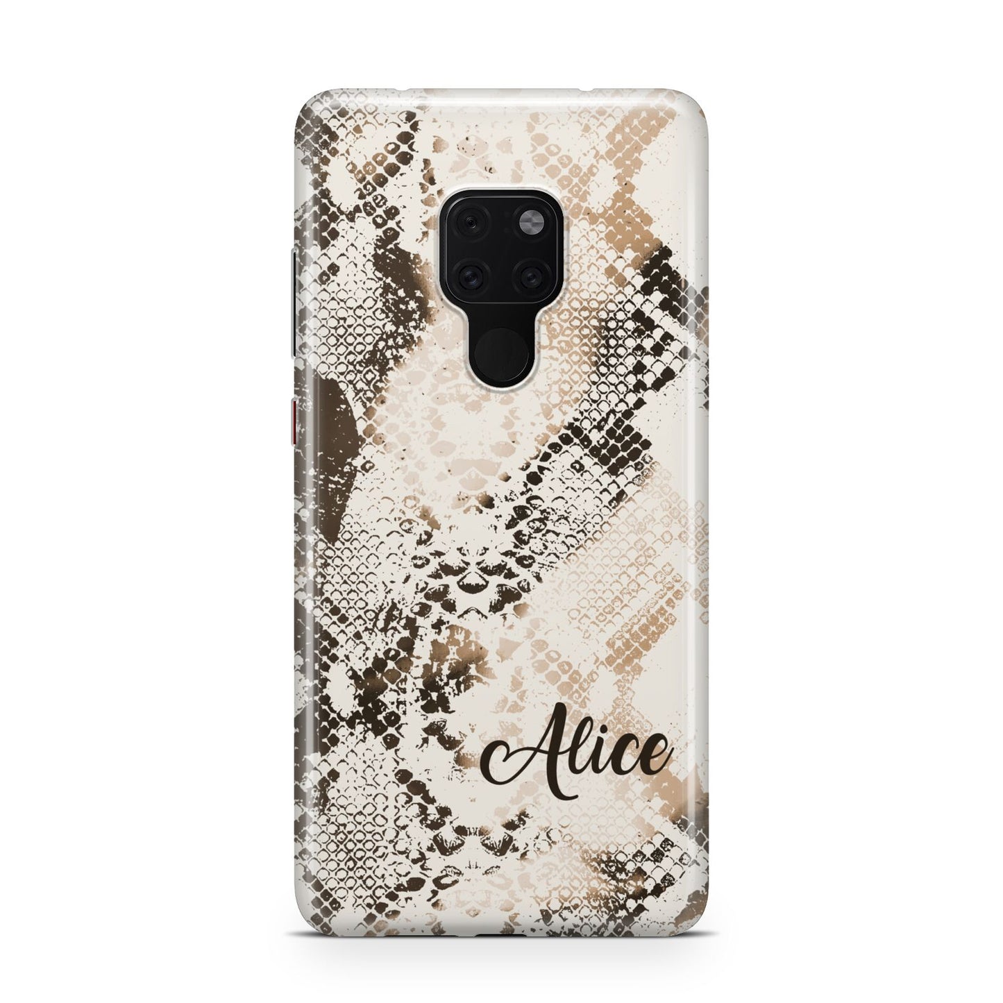 Custom Snakeskin Huawei Mate 20 Phone Case