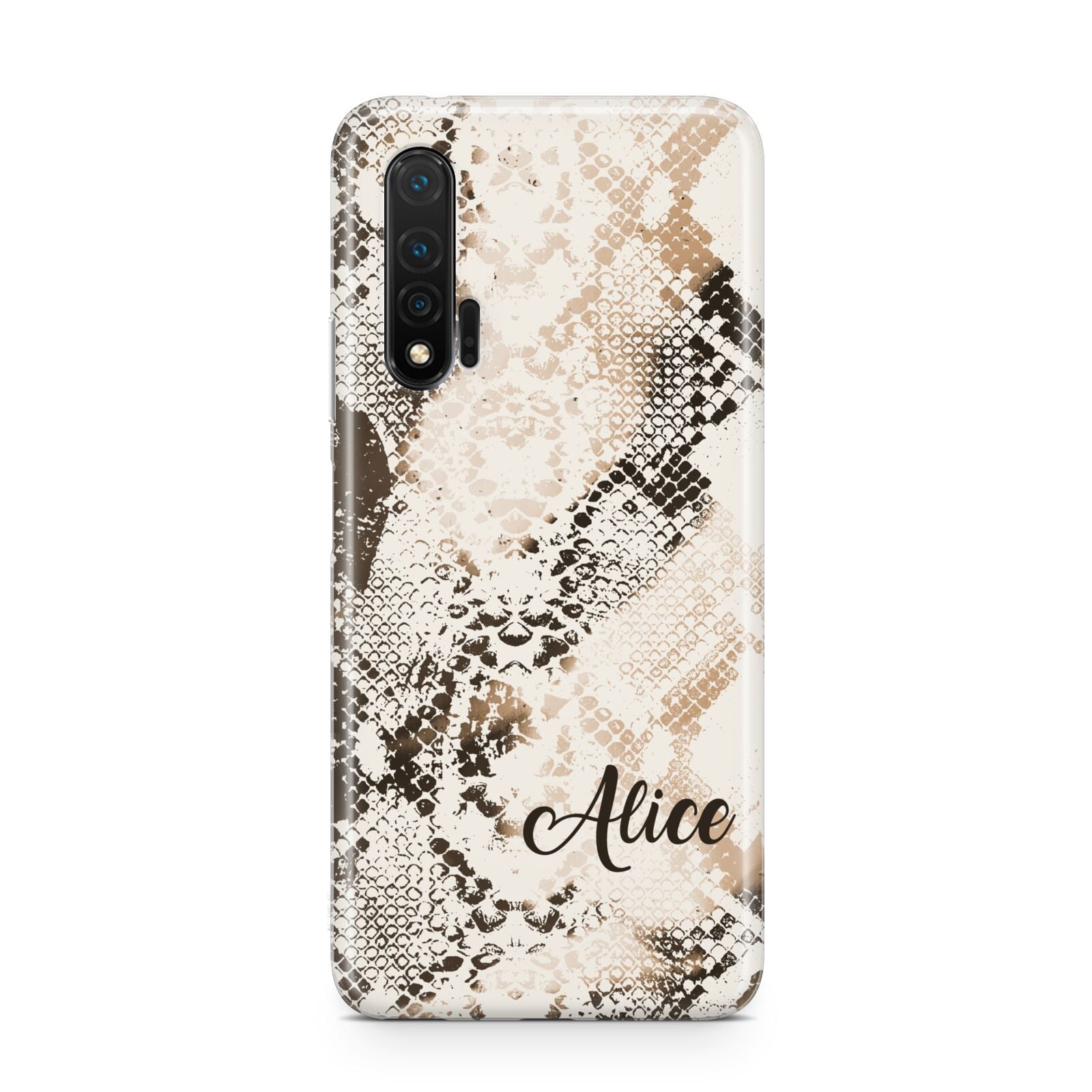 Custom Snakeskin Huawei Nova 6 Phone Case