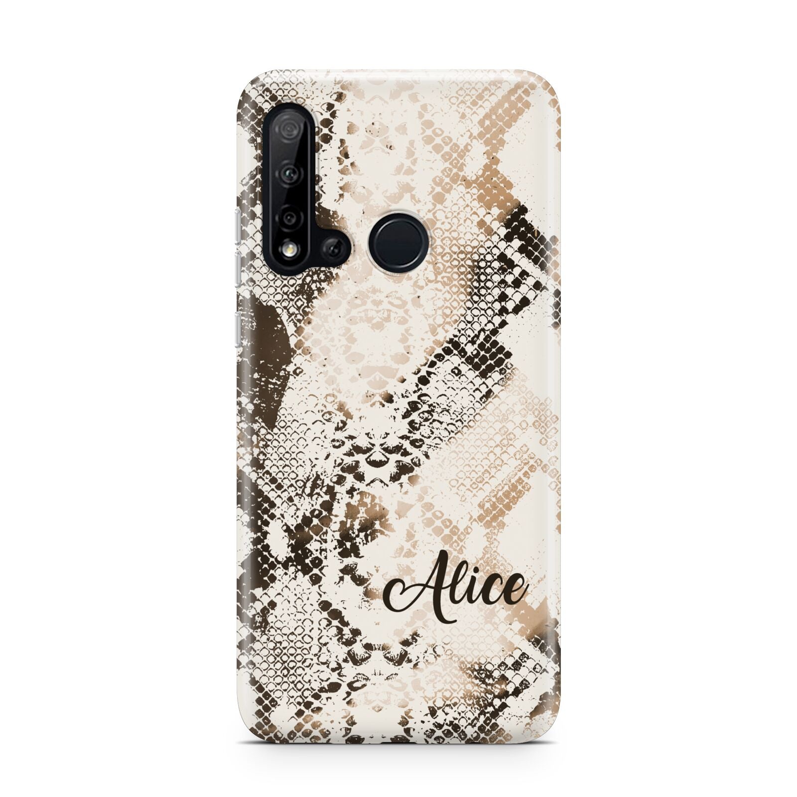 Custom Snakeskin Huawei P20 Lite 5G Phone Case