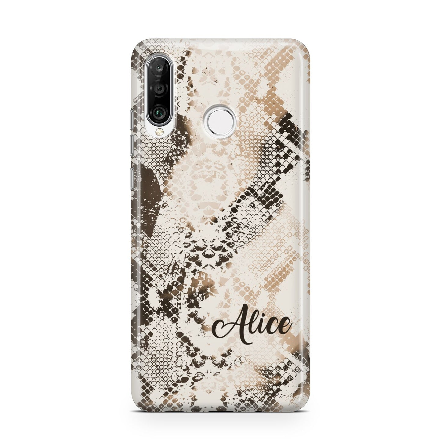 Custom Snakeskin Huawei P30 Lite Phone Case