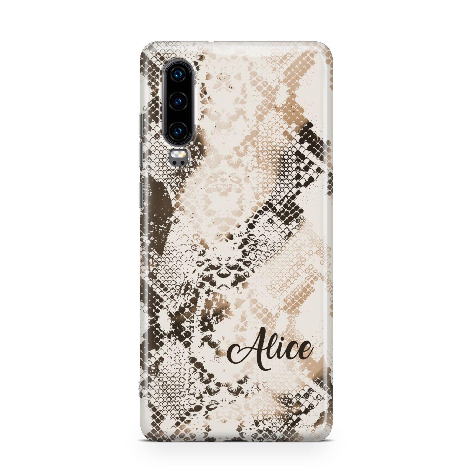 Custom Snakeskin Huawei P30 Phone Case