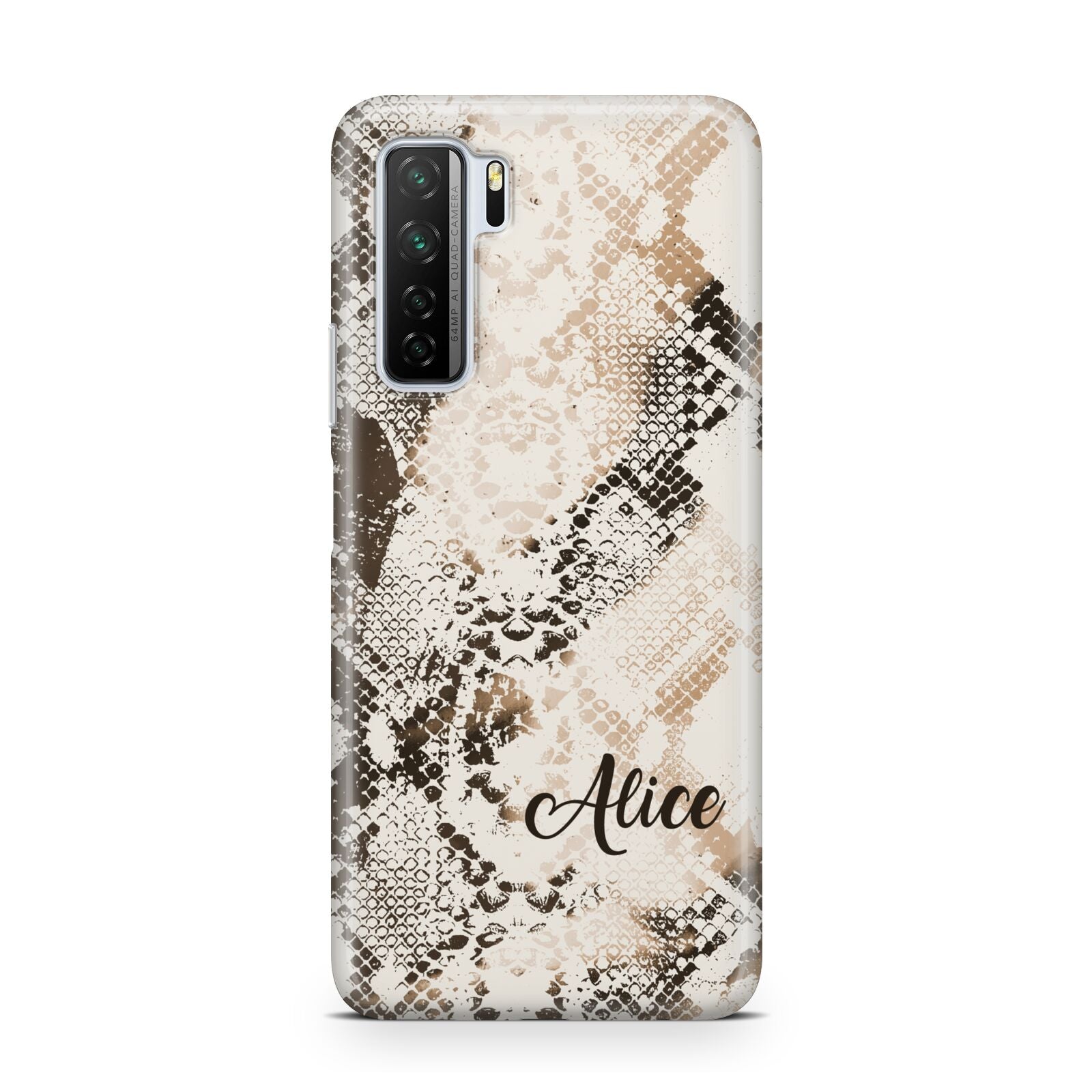 Custom Snakeskin Huawei P40 Lite 5G Phone Case