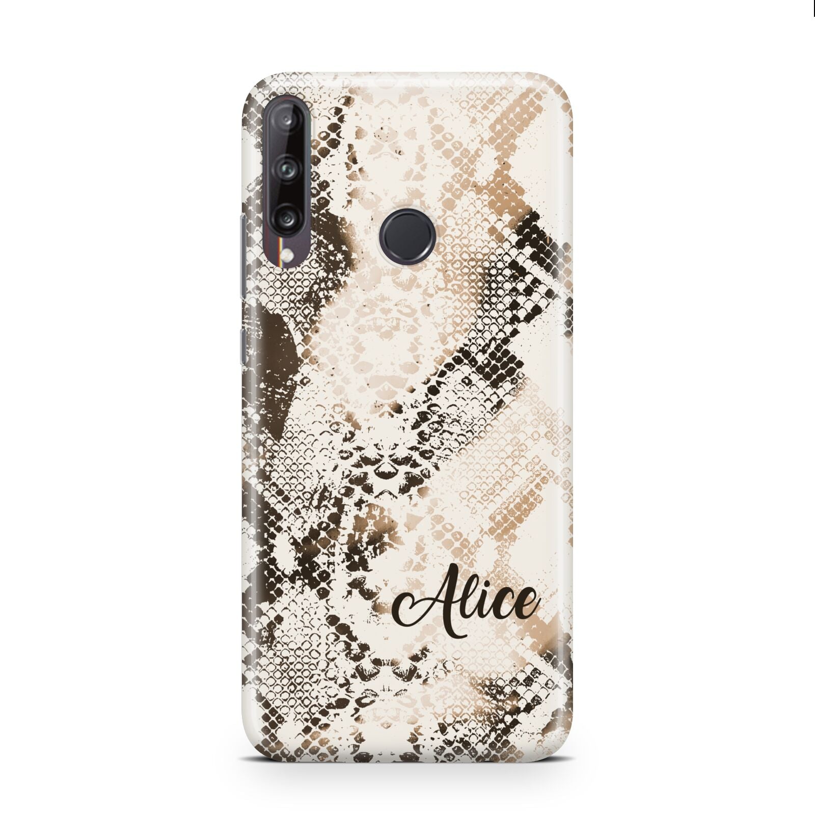 Custom Snakeskin Huawei P40 Lite E Phone Case