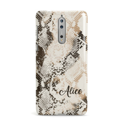 Custom Snakeskin Nokia Case