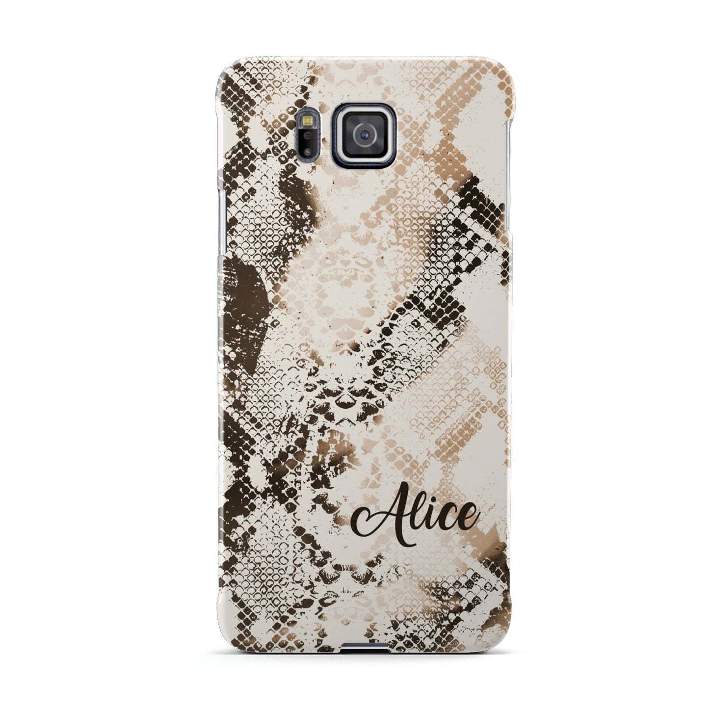 Custom Snakeskin Samsung Galaxy Alpha Case