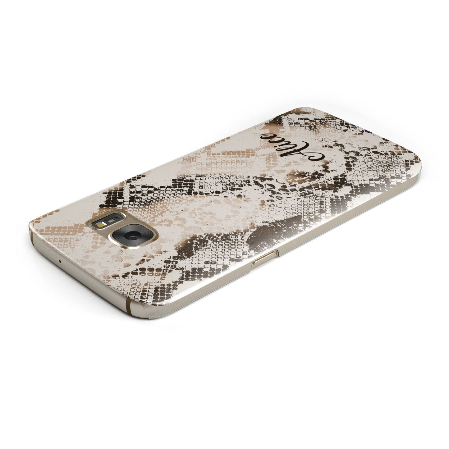 Custom Snakeskin Samsung Galaxy Case Top Cutout