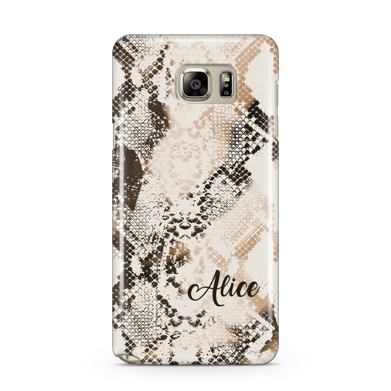 Custom Snakeskin Samsung Galaxy Note 5 Case