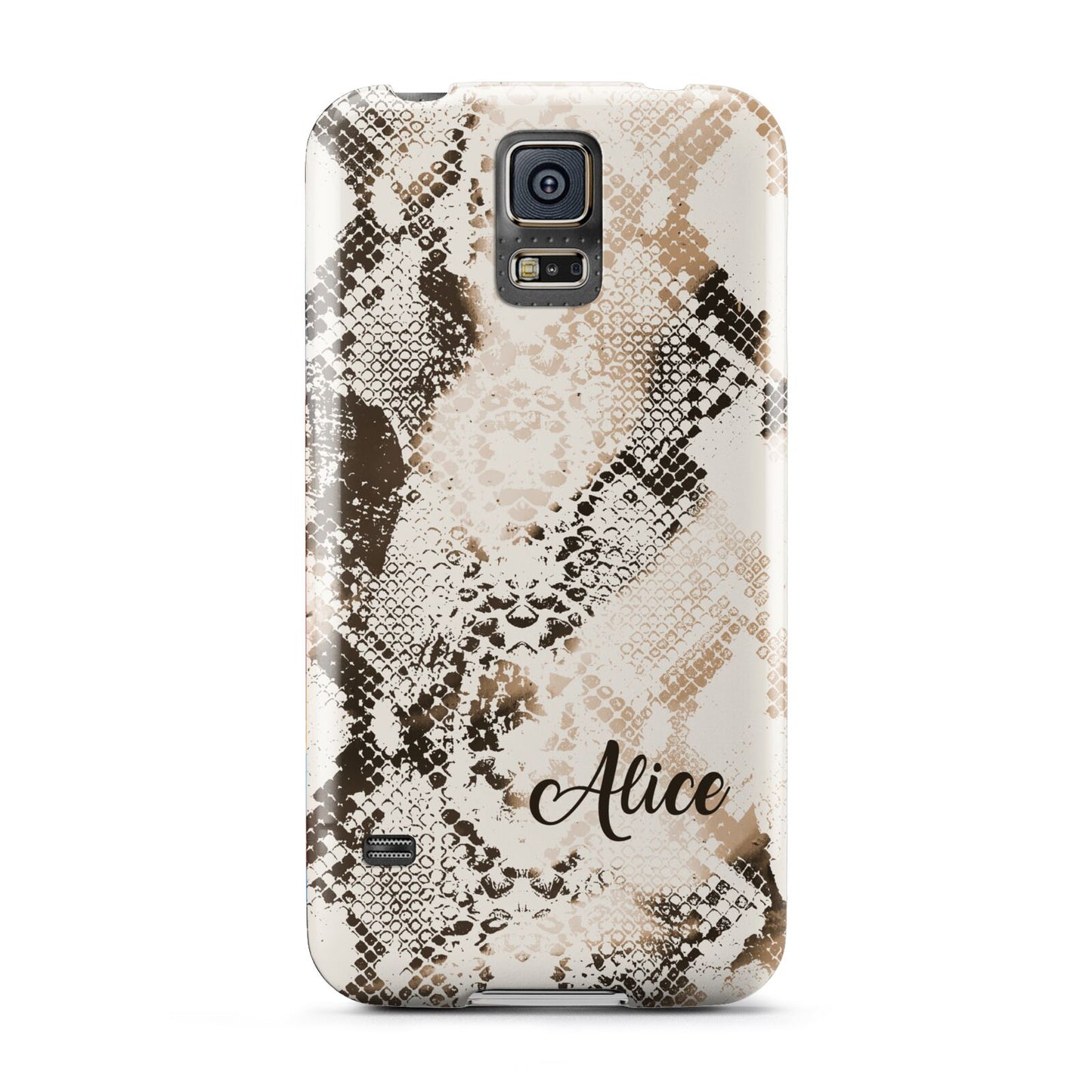 Custom Snakeskin Samsung Galaxy S5 Case