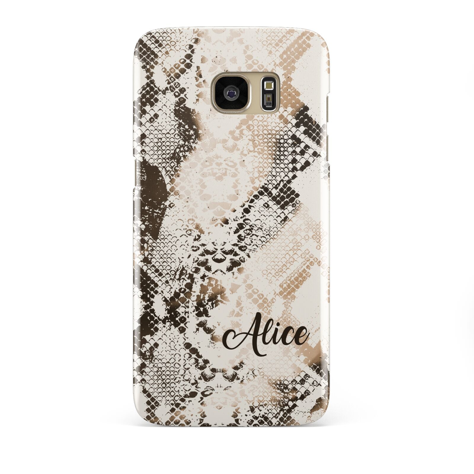 Custom Snakeskin Samsung Galaxy S7 Edge Case