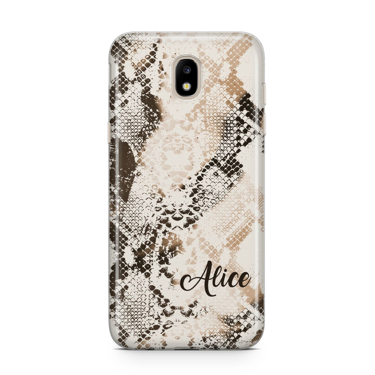 Custom Snakeskin Samsung J5 2017 Case