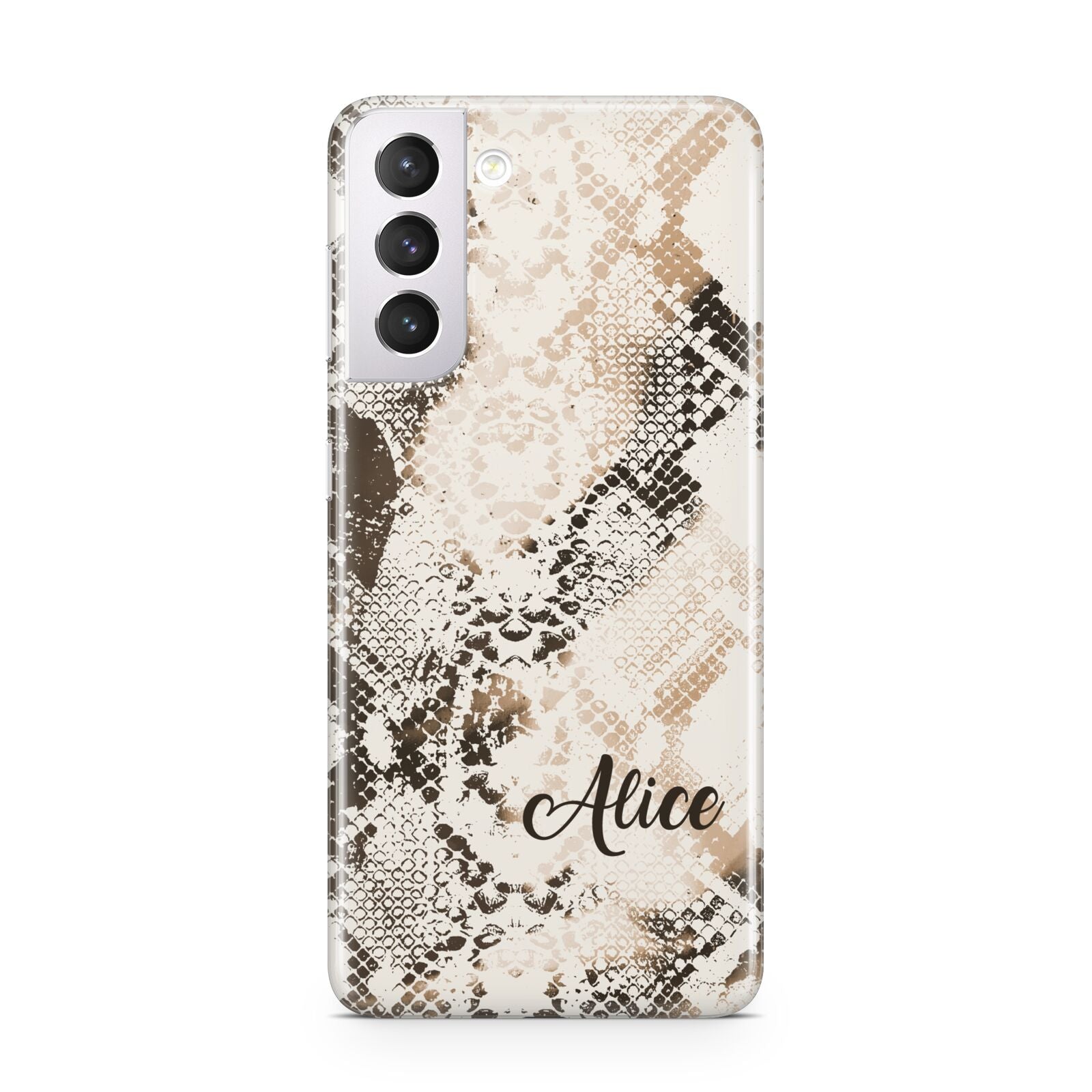 Custom Snakeskin Samsung S21 Case