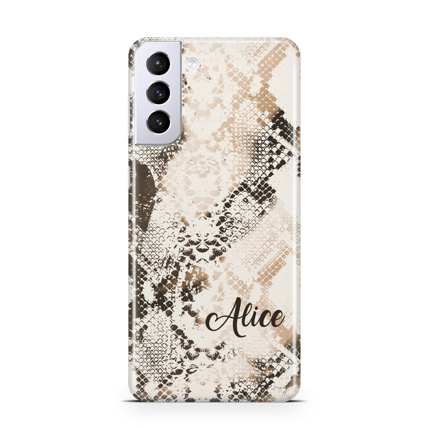 Custom Snakeskin Samsung S21 Plus Case