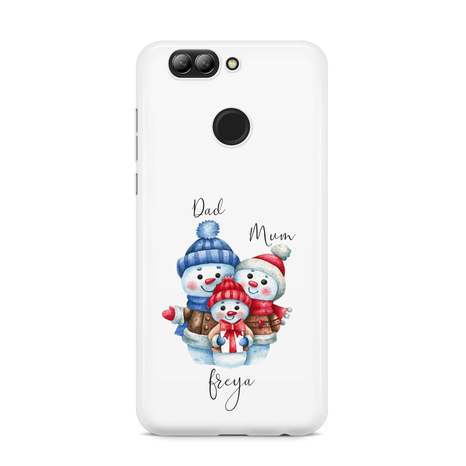 Custom Snowman Family Huawei Nova 2s Phone Case