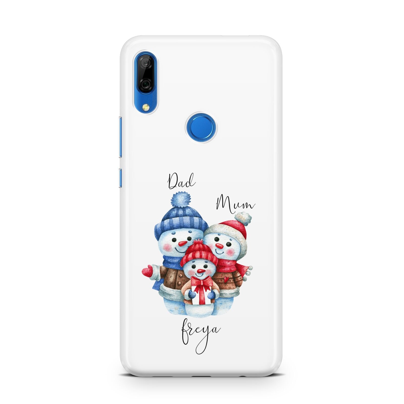 Custom Snowman Family Huawei P Smart Z