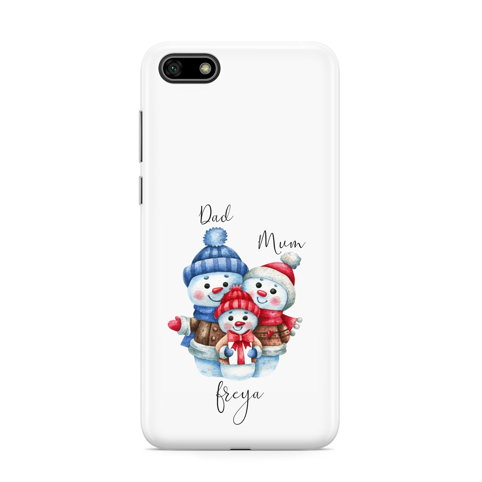 Custom Snowman Family Huawei Y5 Prime 2018 Phone Case