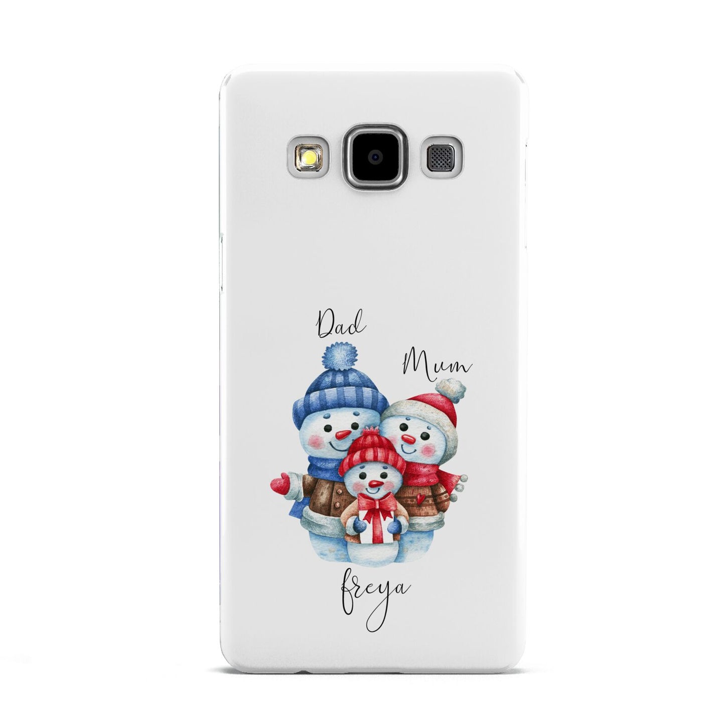 Custom Snowman Family Samsung Galaxy A5 Case