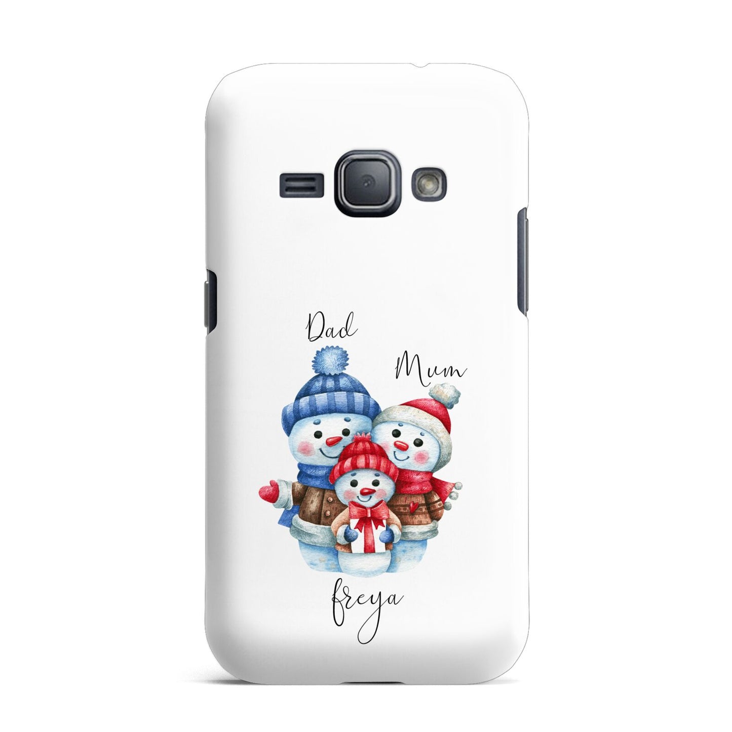 Custom Snowman Family Samsung Galaxy J1 2016 Case