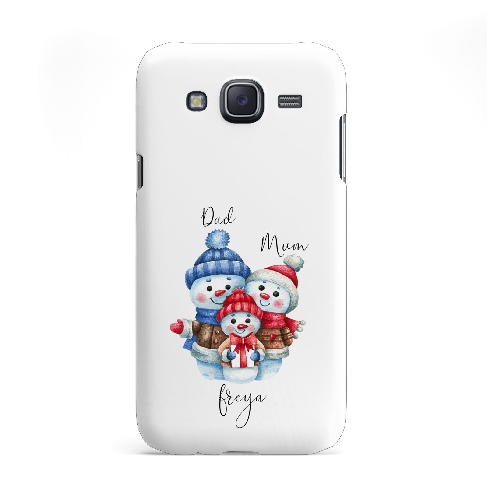 Custom Snowman Family Samsung Galaxy J5 Case