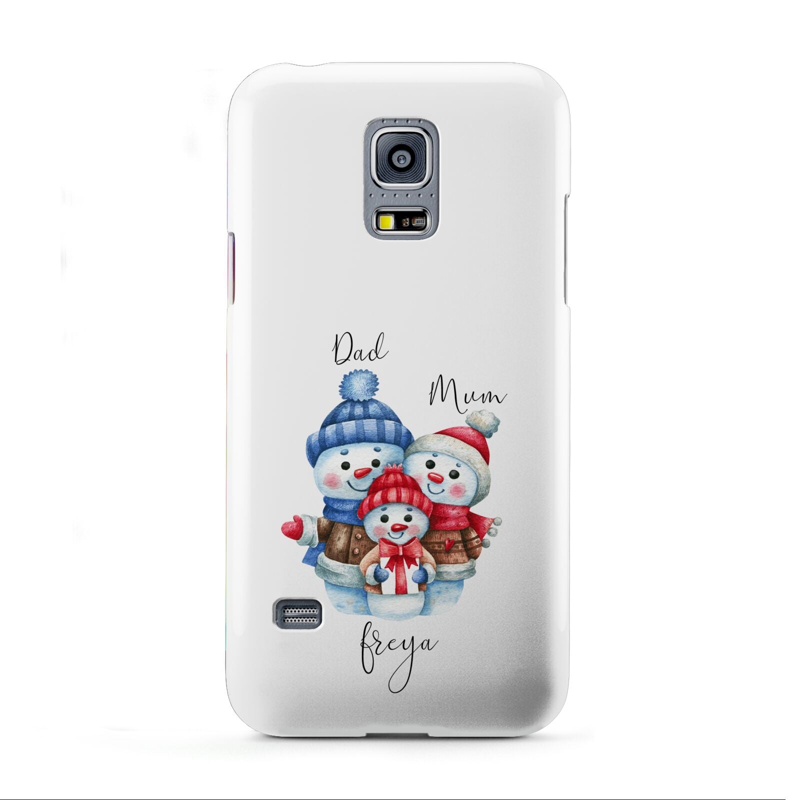 Custom Snowman Family Samsung Galaxy S5 Mini Case