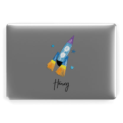 Custom Space Rocket Apple MacBook Case