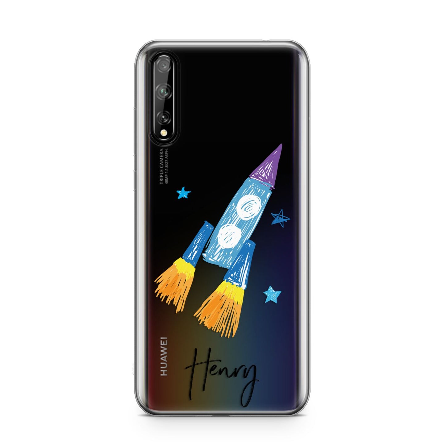 Custom Space Rocket Huawei Enjoy 10s Phone Case