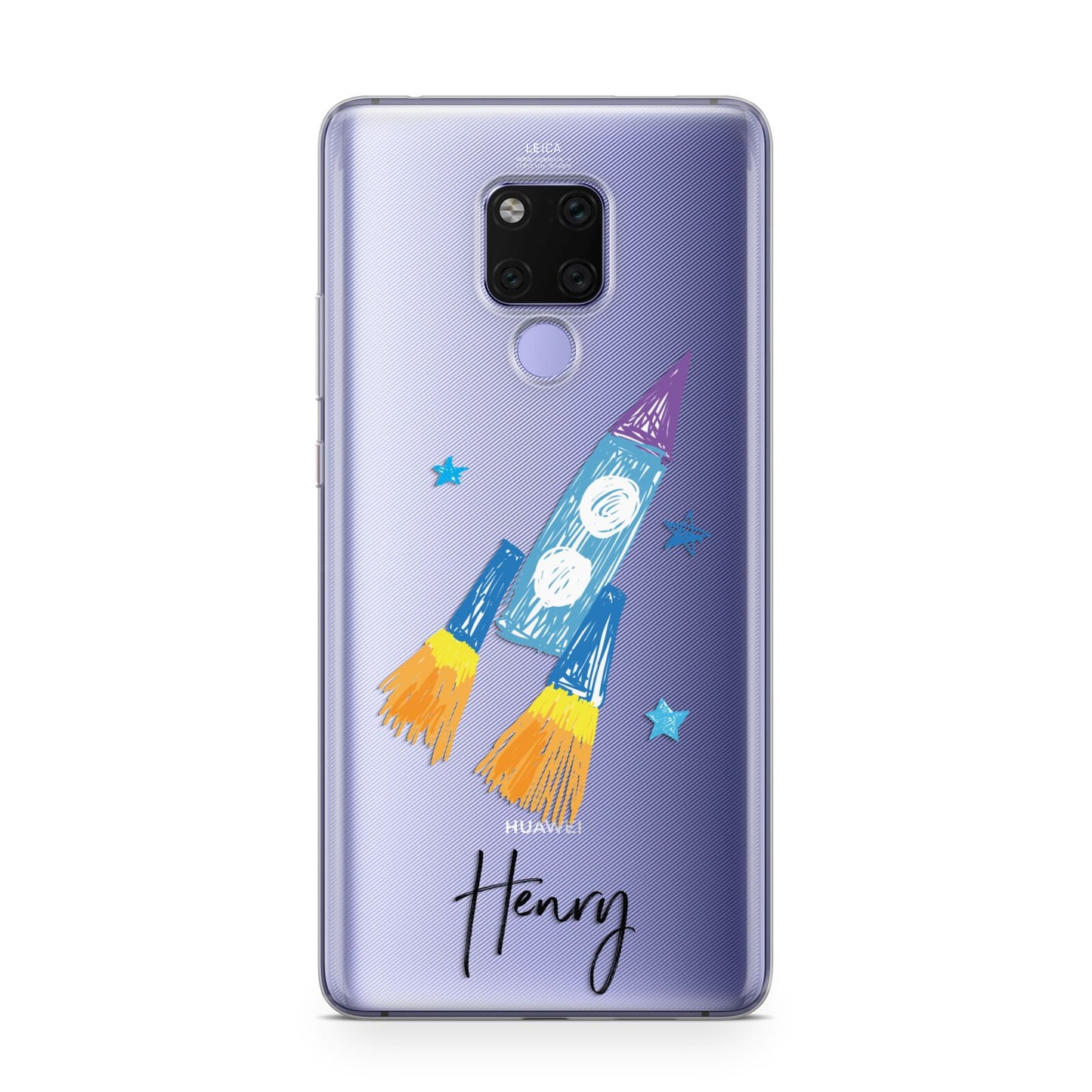 Custom Space Rocket Huawei Mate 20X Phone Case