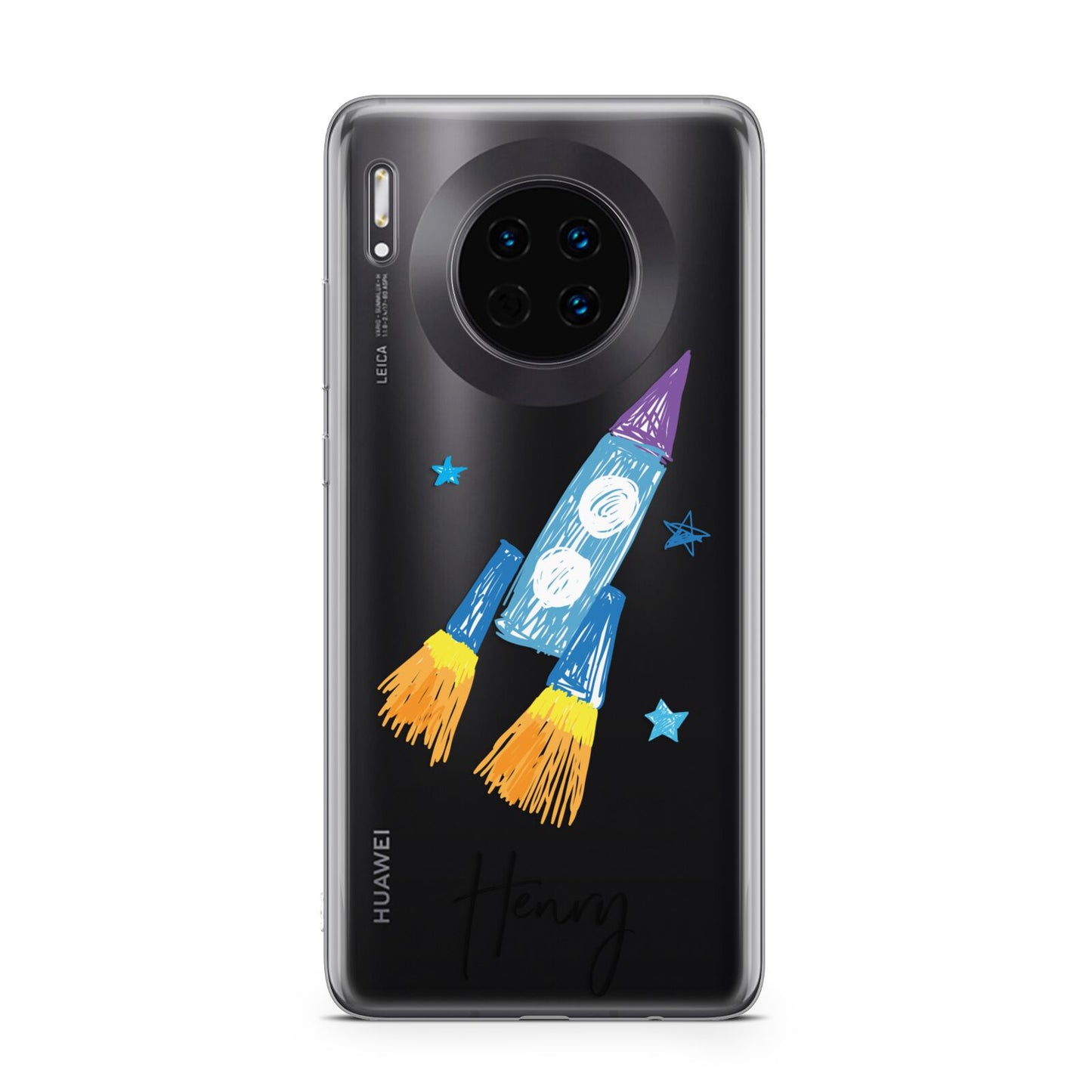 Custom Space Rocket Huawei Mate 30