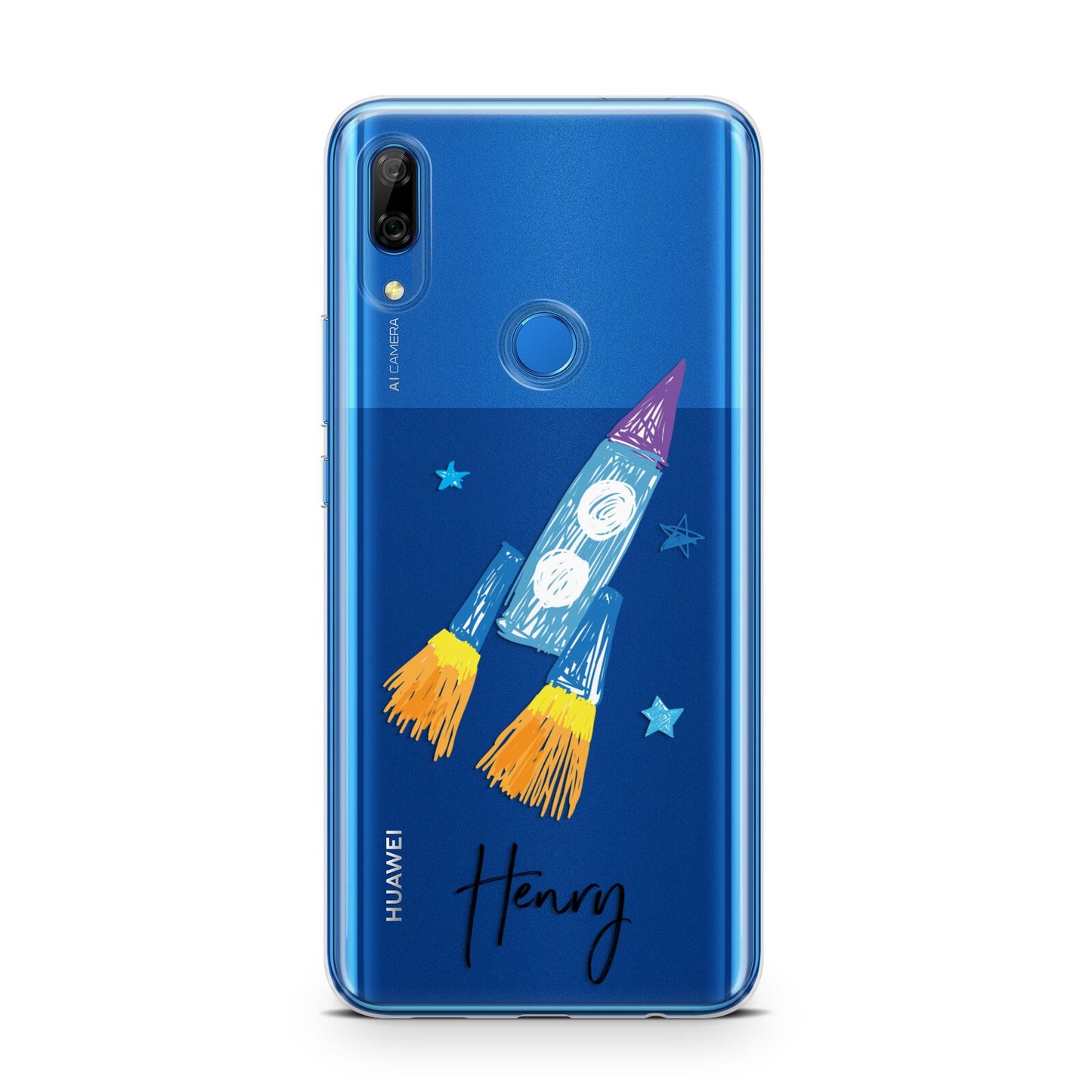 Custom Space Rocket Huawei P Smart Z