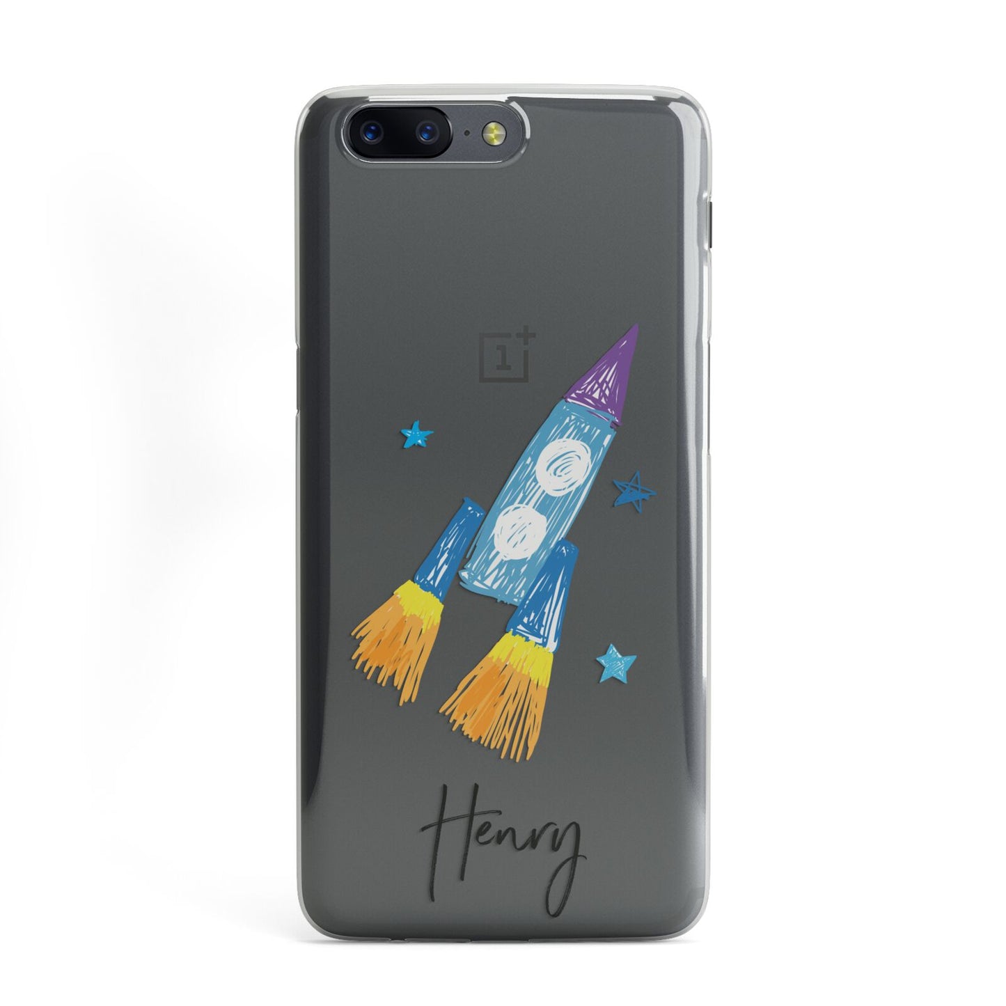 Custom Space Rocket OnePlus Case