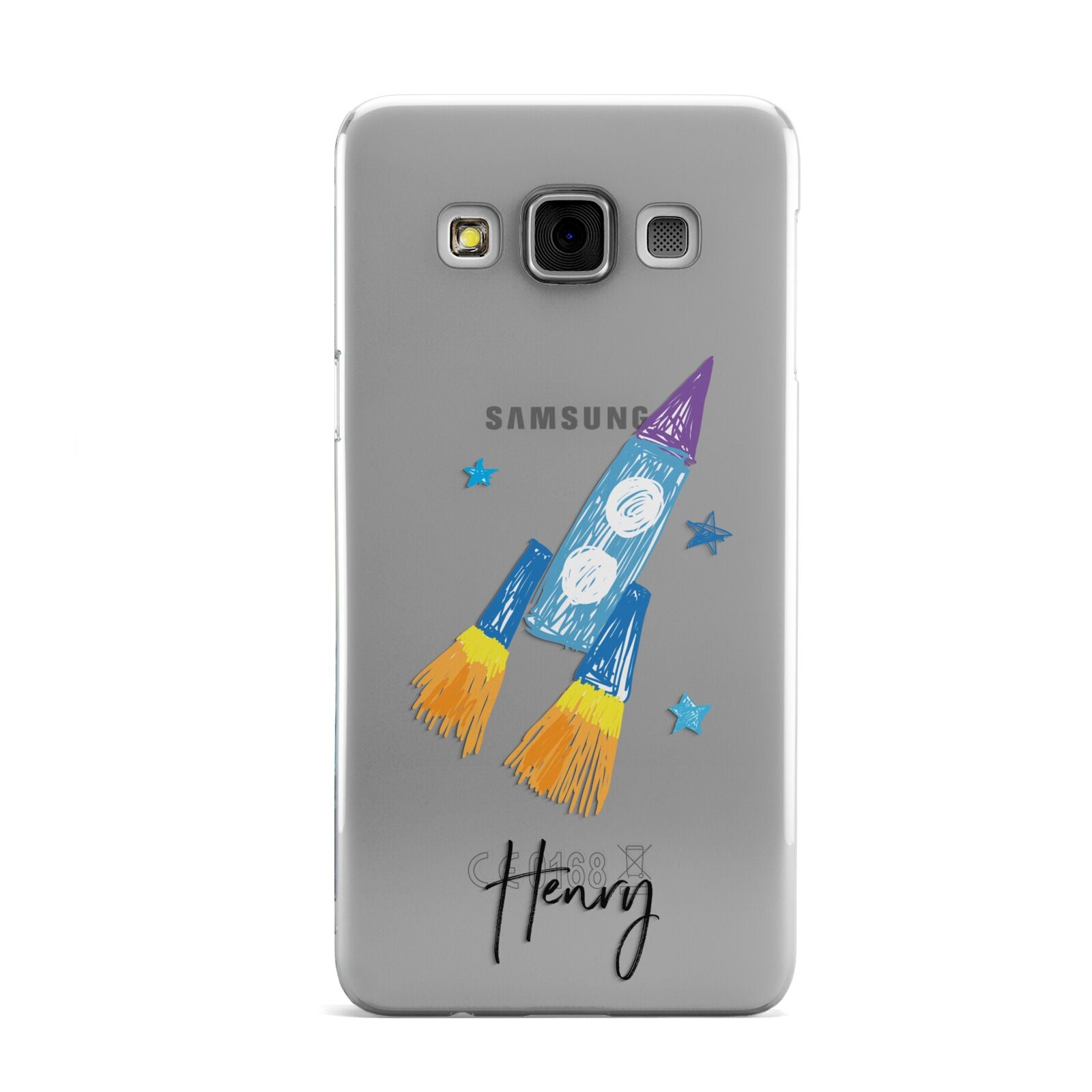 Custom Space Rocket Samsung Galaxy A3 Case