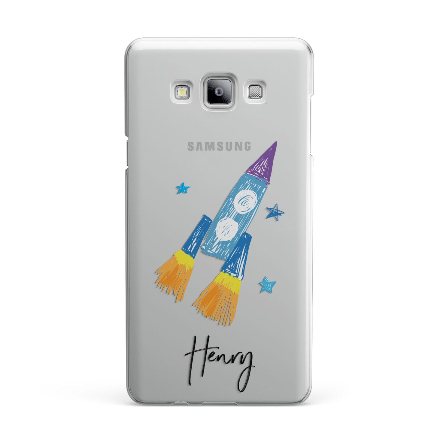 Custom Space Rocket Samsung Galaxy A7 2015 Case