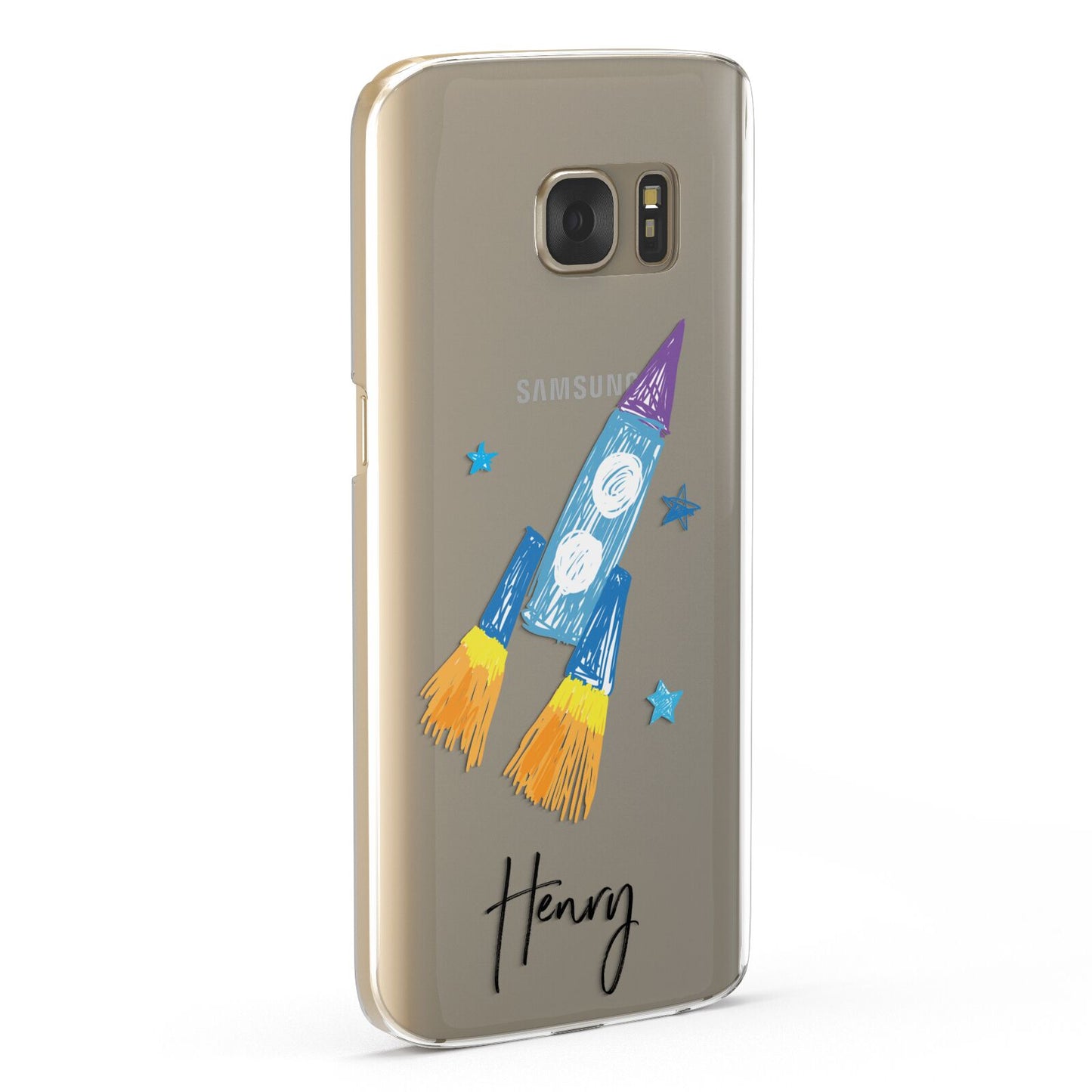 Custom Space Rocket Samsung Galaxy Case Fourty Five Degrees