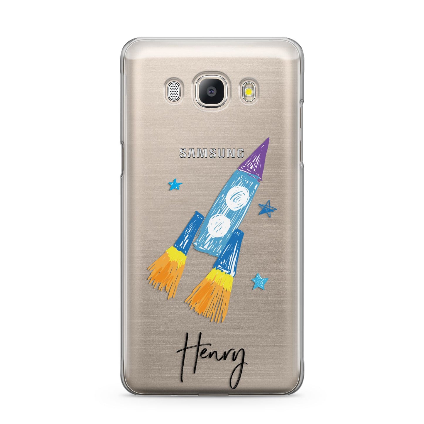 Custom Space Rocket Samsung Galaxy J5 2016 Case