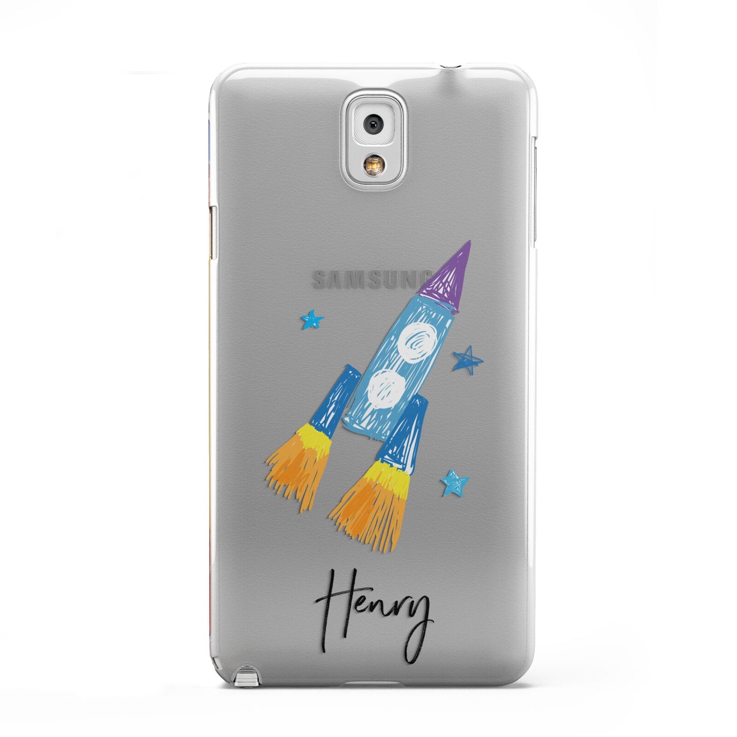 Custom Space Rocket Samsung Galaxy Note 3 Case