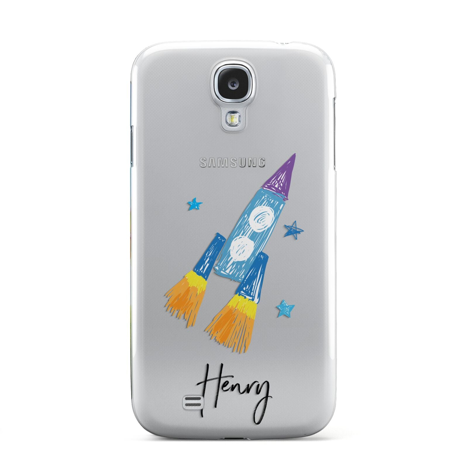 Custom Space Rocket Samsung Galaxy S4 Case