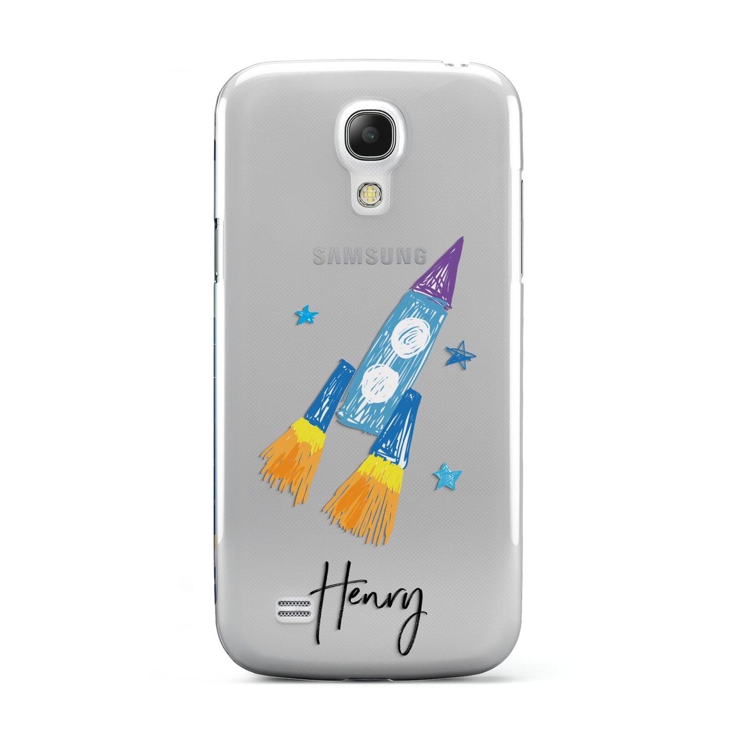 Custom Space Rocket Samsung Galaxy S4 Mini Case