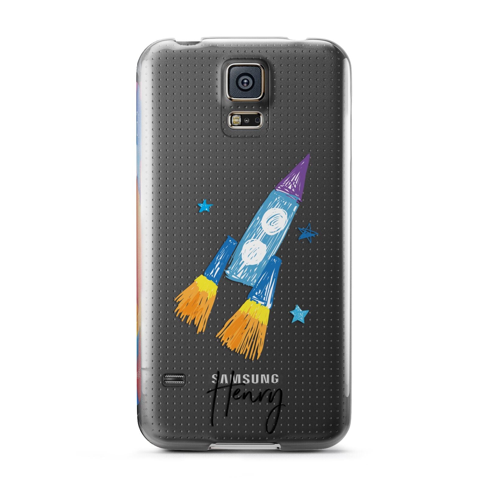 Custom Space Rocket Samsung Galaxy S5 Case