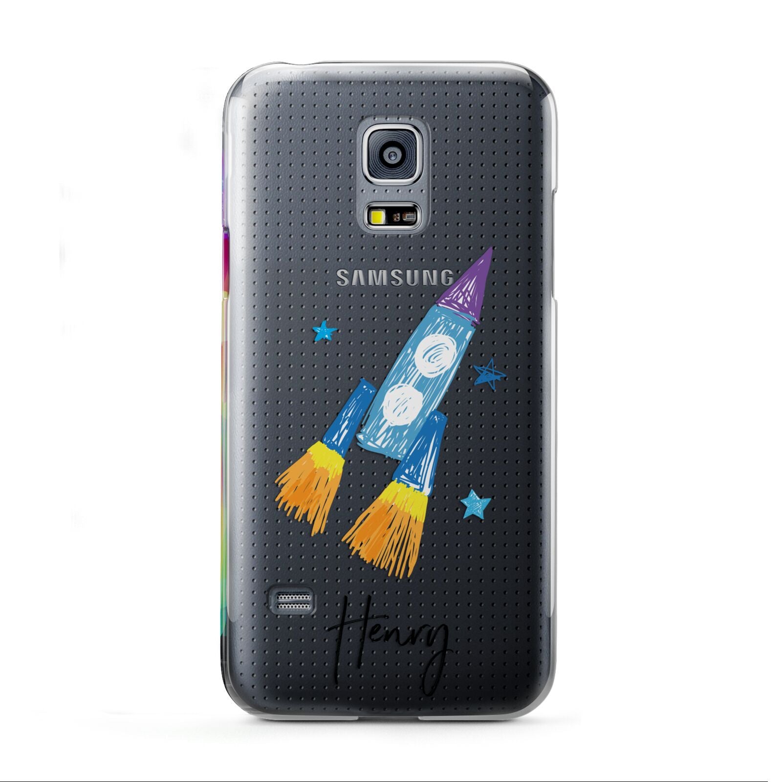 Custom Space Rocket Samsung Galaxy S5 Mini Case