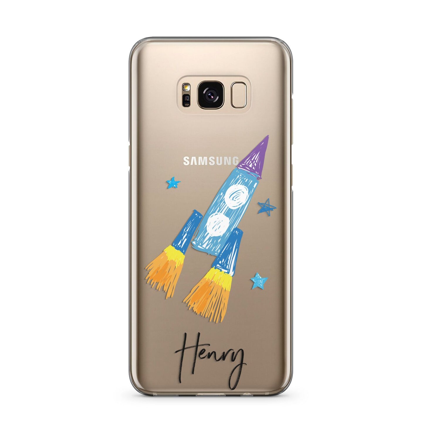 Custom Space Rocket Samsung Galaxy S8 Plus Case