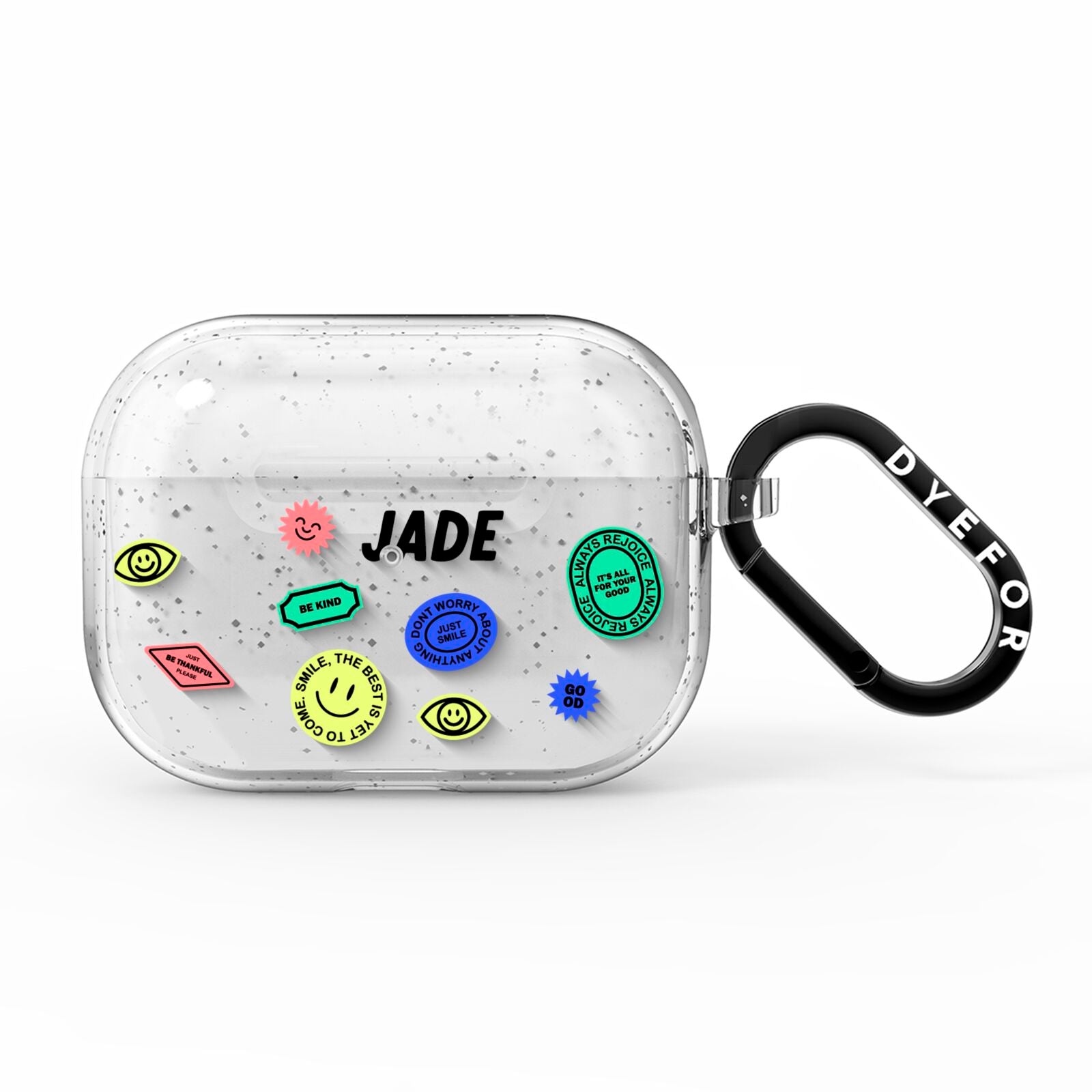 Custom Stickers AirPods Pro Glitter Case