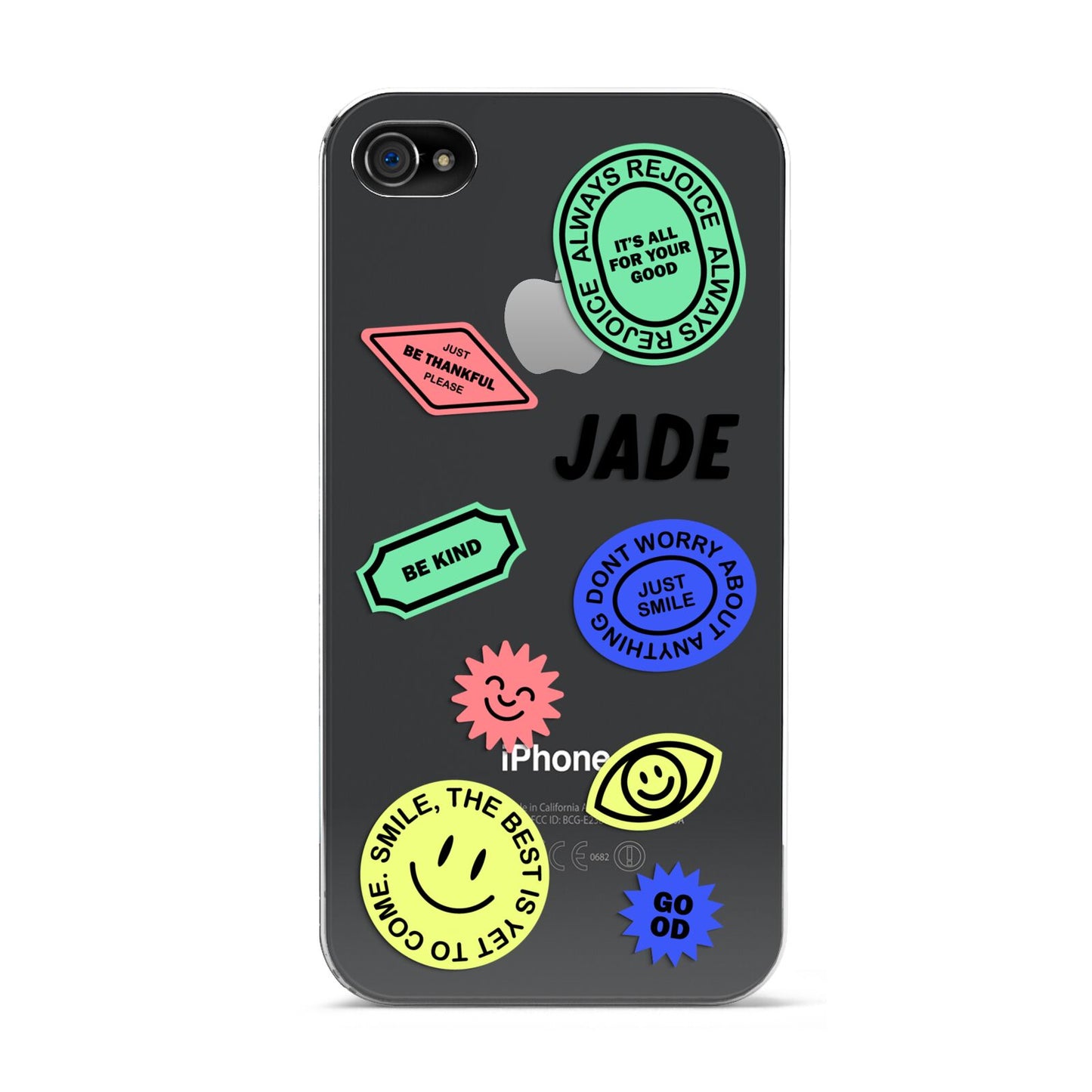 Custom Stickers Apple iPhone 4s Case