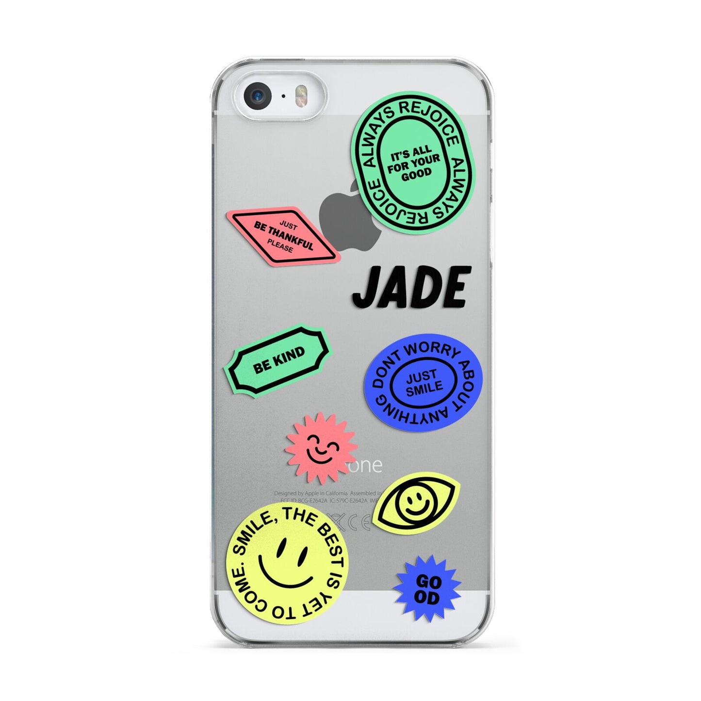 Custom Stickers Apple iPhone 5 Case