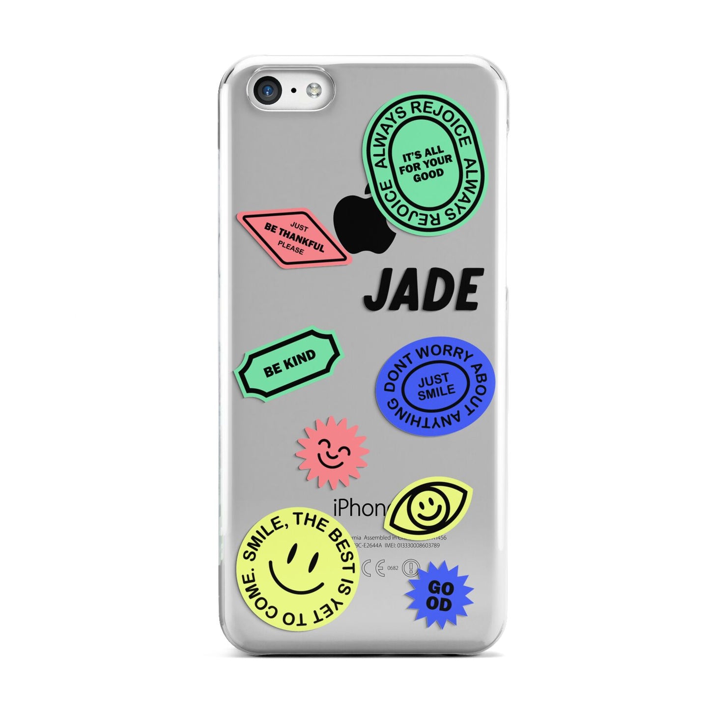 Custom Stickers Apple iPhone 5c Case