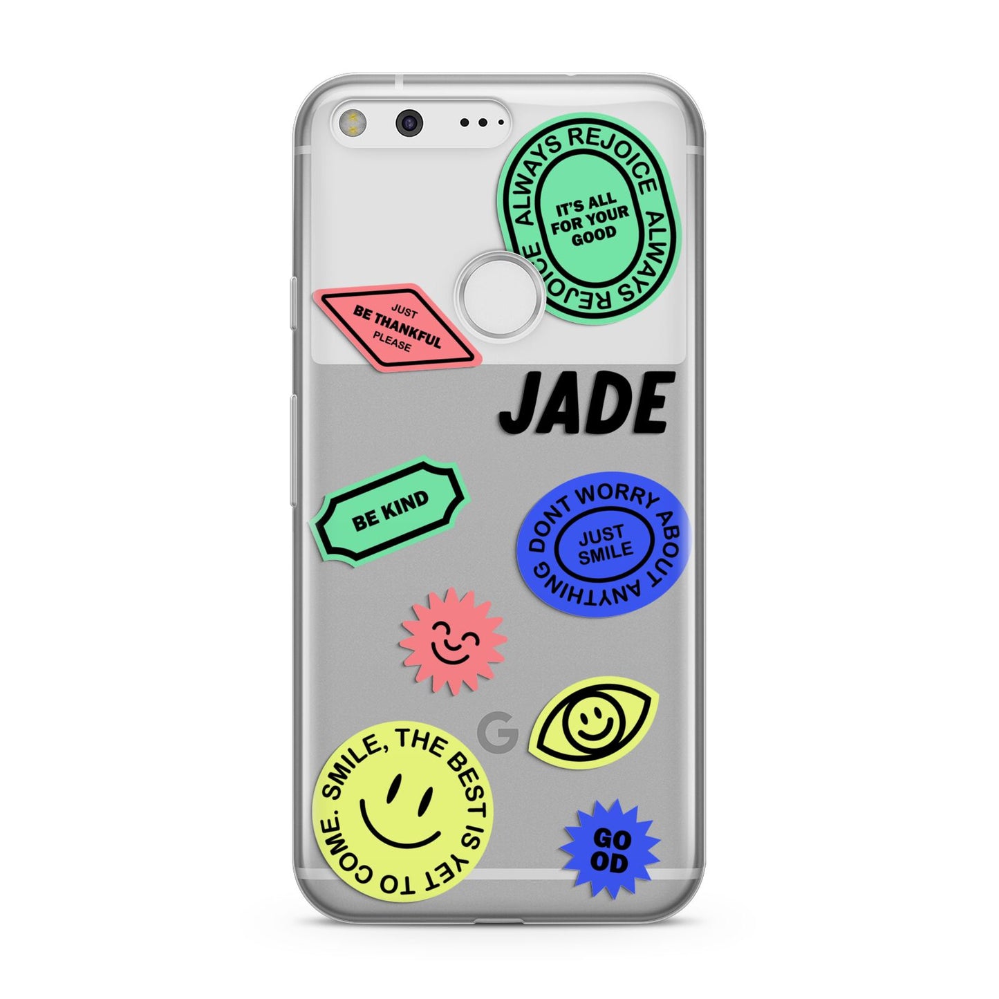 Custom Stickers Google Pixel Case