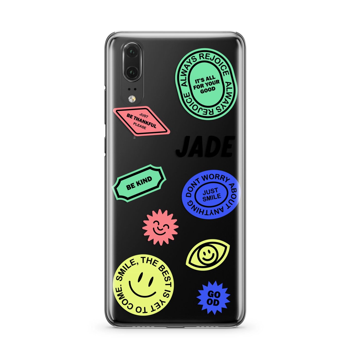 Custom Stickers Huawei P20 Phone Case