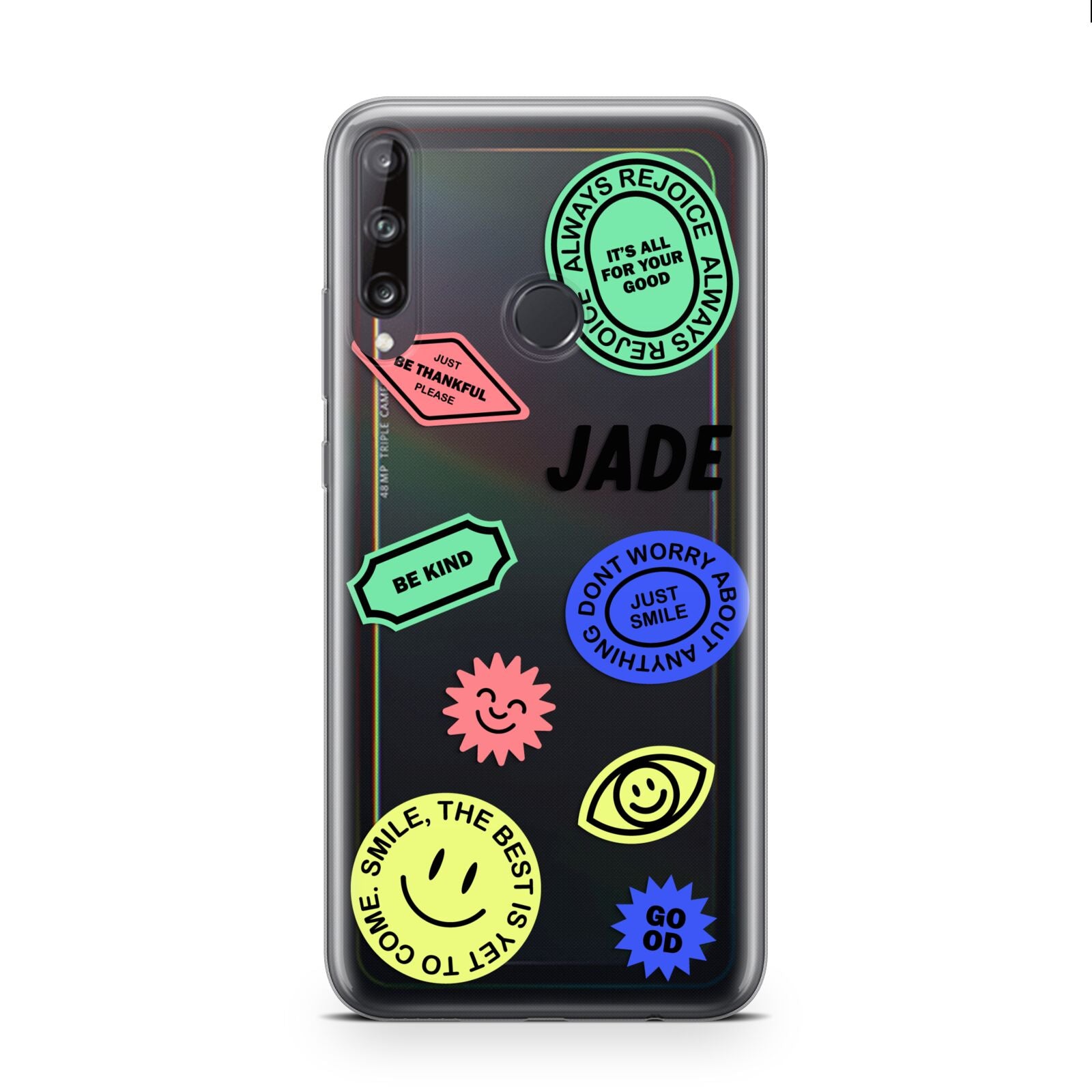 Custom Stickers Huawei P40 Lite E Phone Case