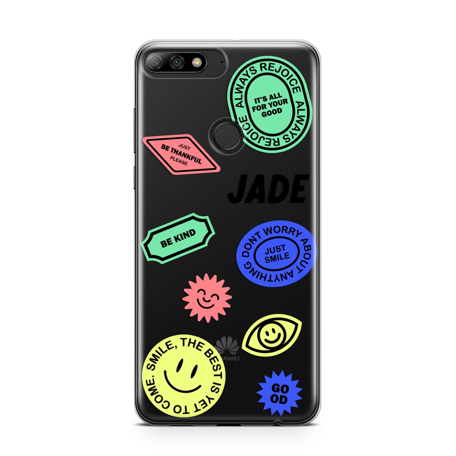 Custom Stickers Huawei Y7 2018