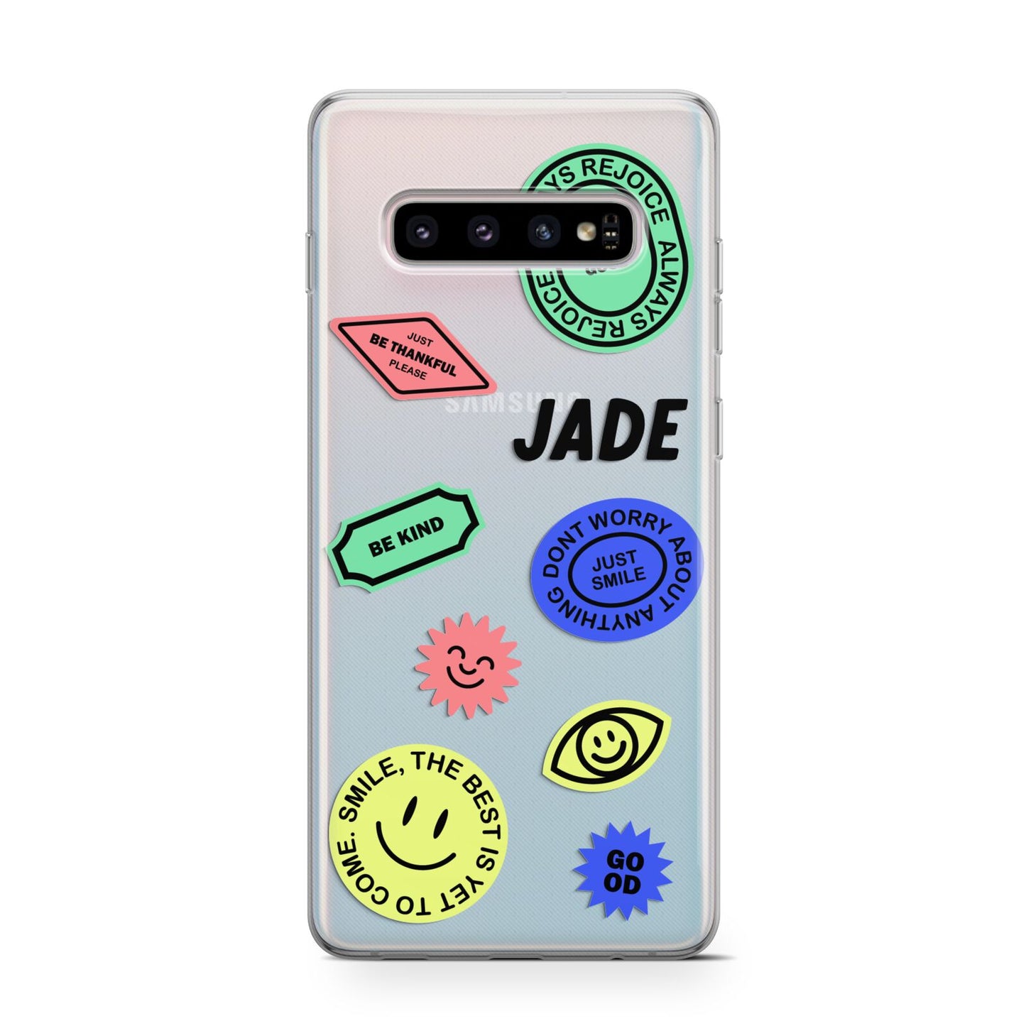 Custom Stickers Protective Samsung Galaxy Case